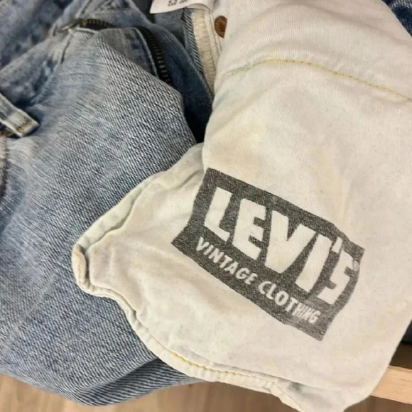RARE!! White label Selvedge red tab Vintage Style 1950's Levi's! - Picture 9 of 11